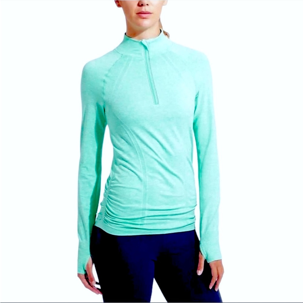 Athleta Fast Track 1/2 Zip Long Sleeve Pullover